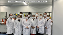 Load image into Gallery viewer, Luosh USA is a minority woman owned small business, we make disposable Face mask in Georgia USA