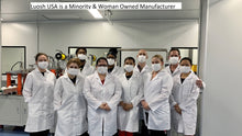 Load image into Gallery viewer, Luosh USA is a minority woman owned small business, we make disposable Face mask in Georgia USA