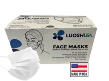 Load image into Gallery viewer, Luosh Face Masks exceeds ASTM Level 3. our mask filter out PM 2.5 particles, bacterial filtration rate 99%