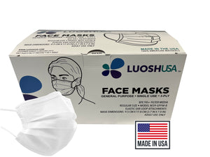 Luosh Face Masks exceeds ASTM Level 3. our mask filter out PM 2.5 particles, bacterial filtration rate 99%