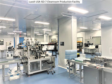 Load image into Gallery viewer, Luosh USA produce face masks in a cleanroom facility, to prevent from germs and virus contamination
